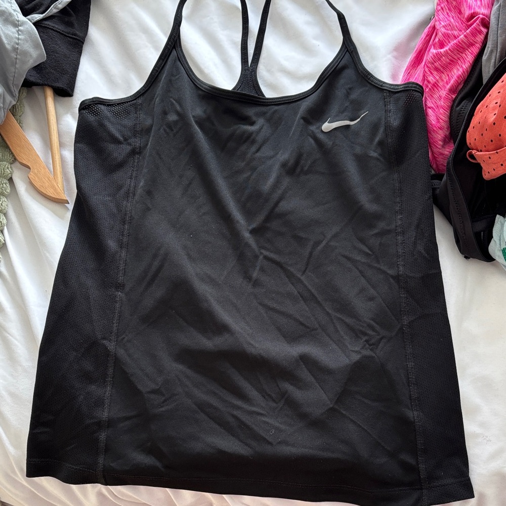 Nike Women's Black Gym Top